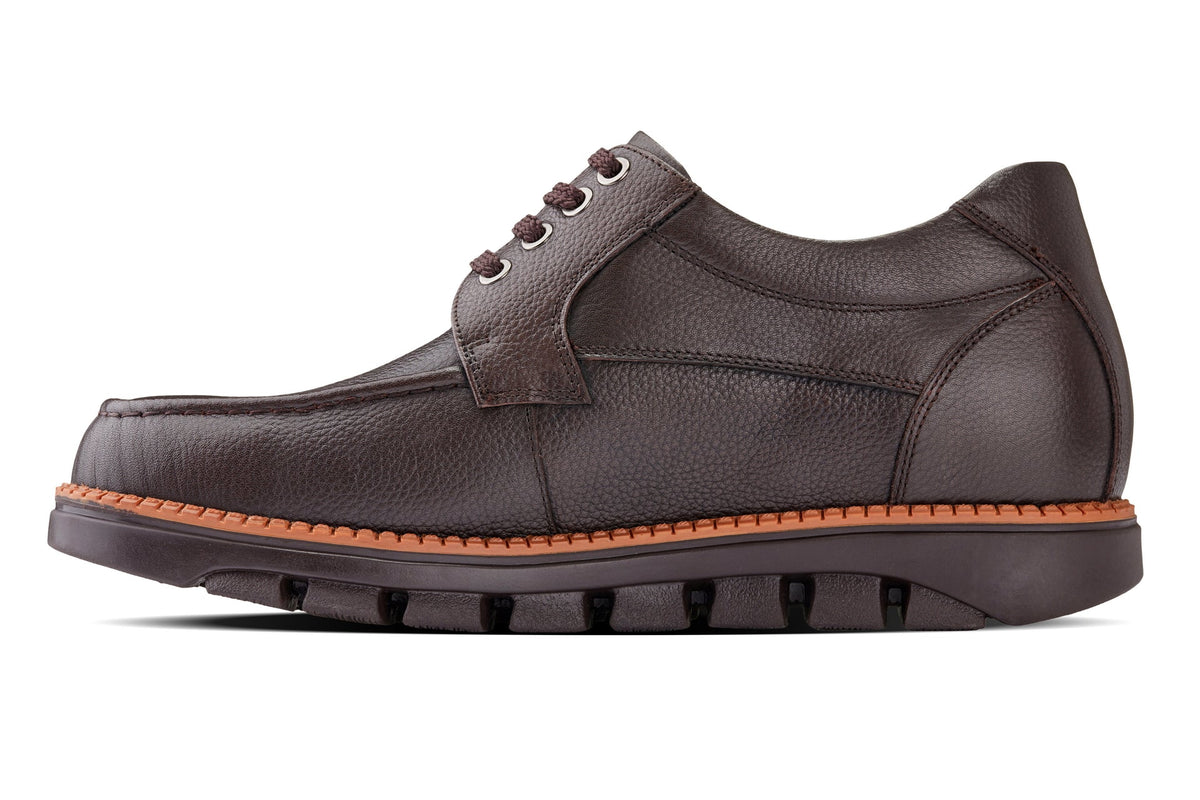 CALTO - G63811 - 3 Inches Taller (Dark Brown)CasualTorqelo.com