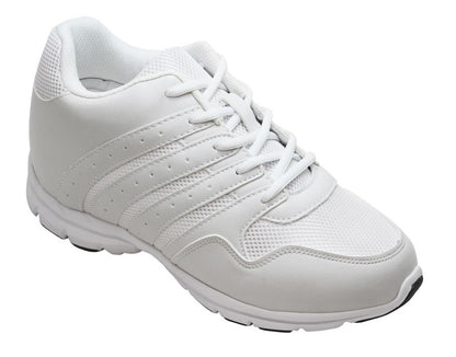 CALTO - G8818 - 3.2 Inches Taller (White) - Super LightweightSneakers / AthleticsTorqelo.com