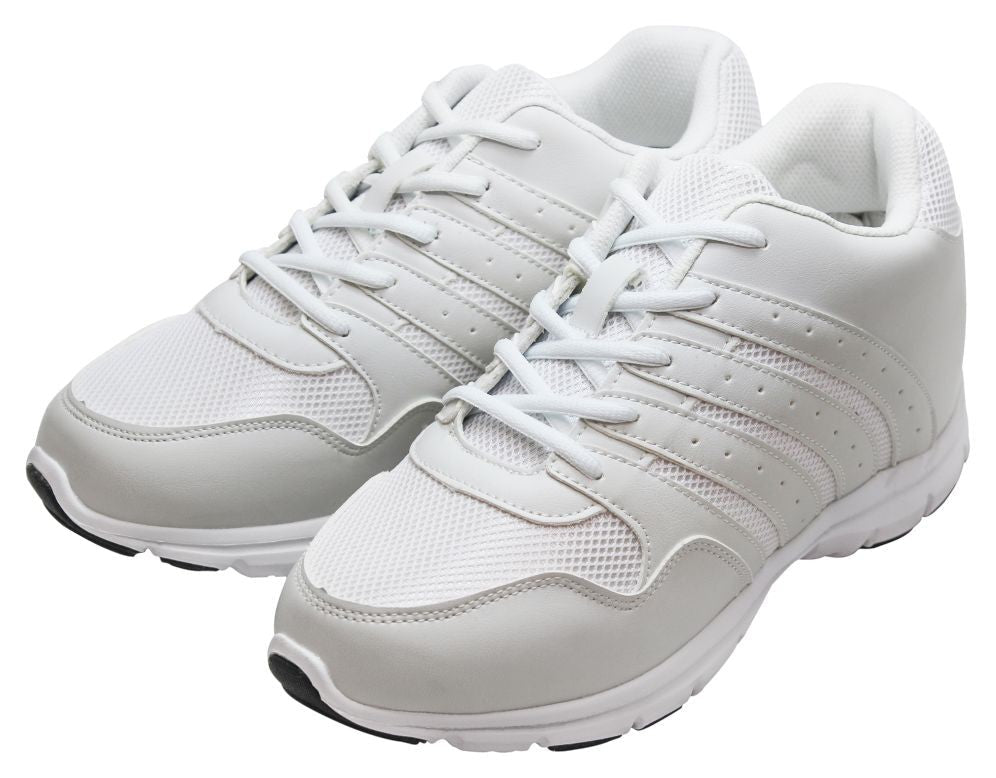 CALTO - G8818 - 3.2 Inches Taller (White) - Super LightweightSneakers / AthleticsTorqelo.com