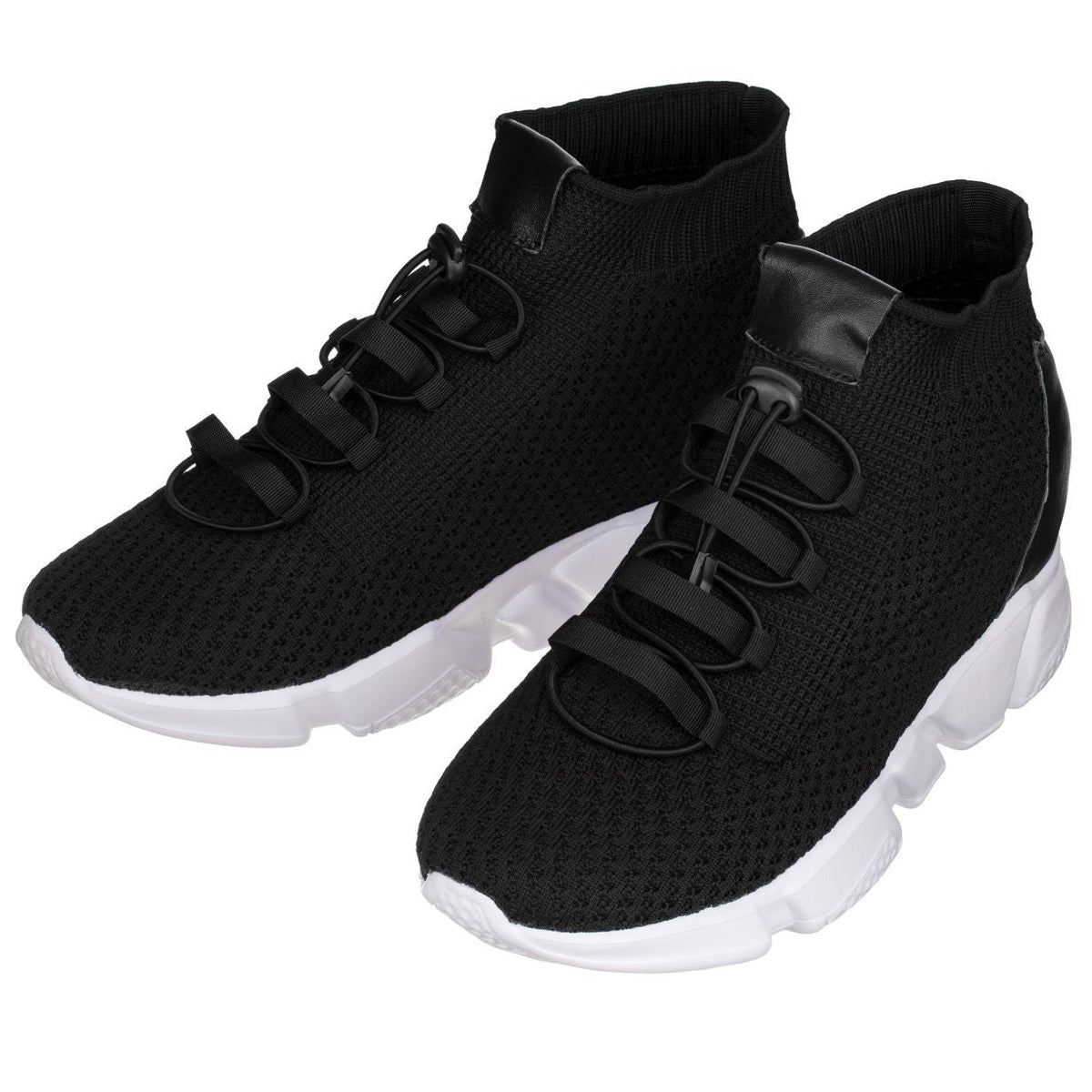 CALTO - H1721 - 3.2 Inches Taller (Black) - Ultra LightweightSneakers / AthleticsTorqelo.com