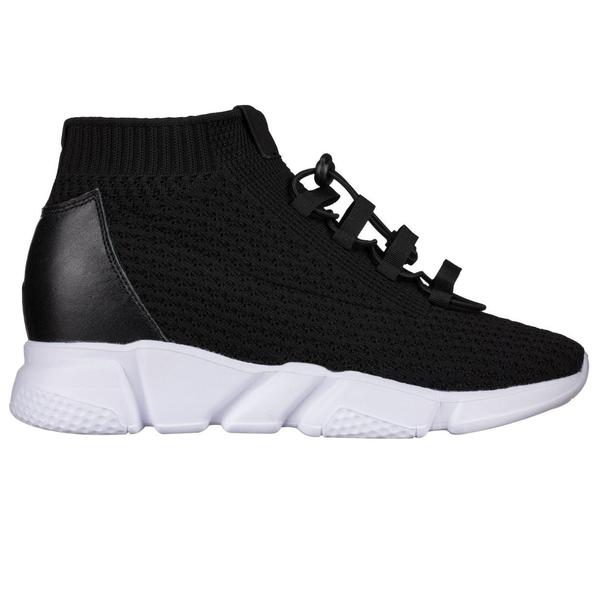 CALTO - H1721 - 3.2 Inches Taller (Black) - Ultra LightweightSneakers / AthleticsTorqelo.com