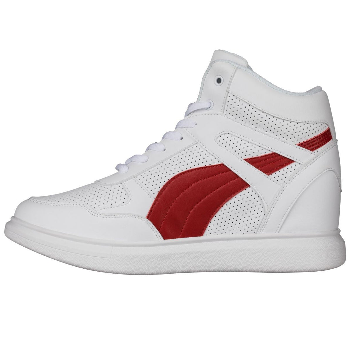 CALTO - H71902 - 3.8 Inches Taller (White/Red)Sneakers / AthleticsTorqelo.com