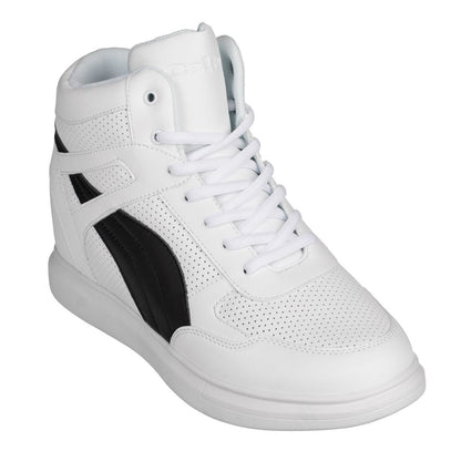 CALTO - H71903 - 3.8 Inches Taller (White/Black)Sneakers / AthleticsTorqelo.com