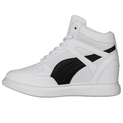 CALTO - H71903 - 3.8 Inches Taller (White/Black)Sneakers / AthleticsTorqelo.com