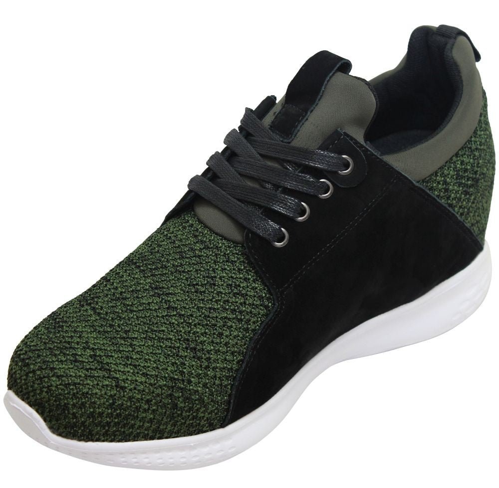 CALTO - H71921 - 3.2 Inches Taller (Army Green) - Super LightweightSneakers / AthleticsTorqelo.com