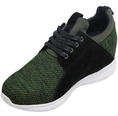 CALTO - H71921 - 3.2 Inches Taller (Army Green) - Super LightweightSneakers / AthleticsTorqelo.com