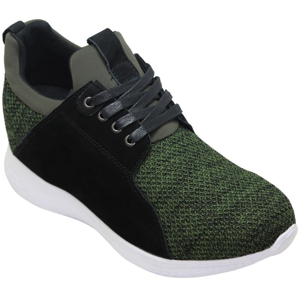 CALTO - H71921 - 3.2 Inches Taller (Army Green) - Super LightweightSneakers / AthleticsTorqelo.com