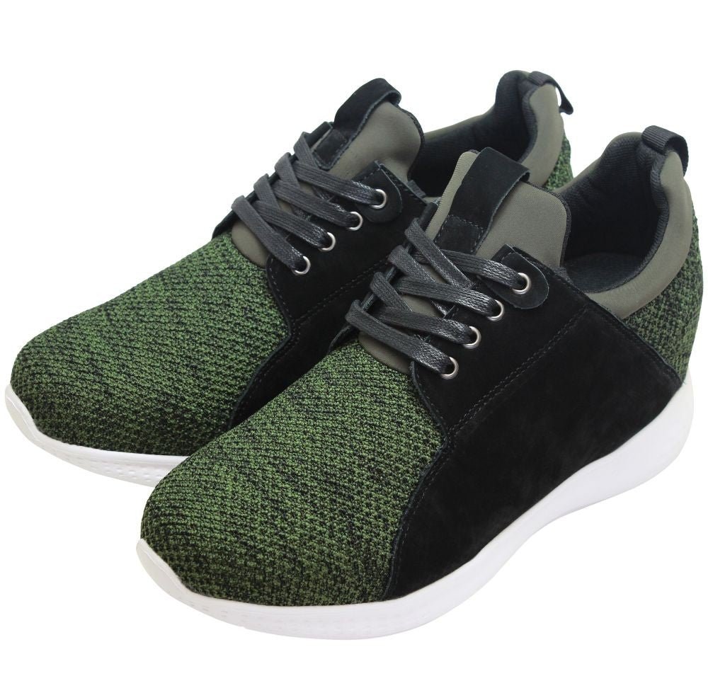 CALTO - H71921 - 3.2 Inches Taller (Army Green) - Super LightweightSneakers / AthleticsTorqelo.com