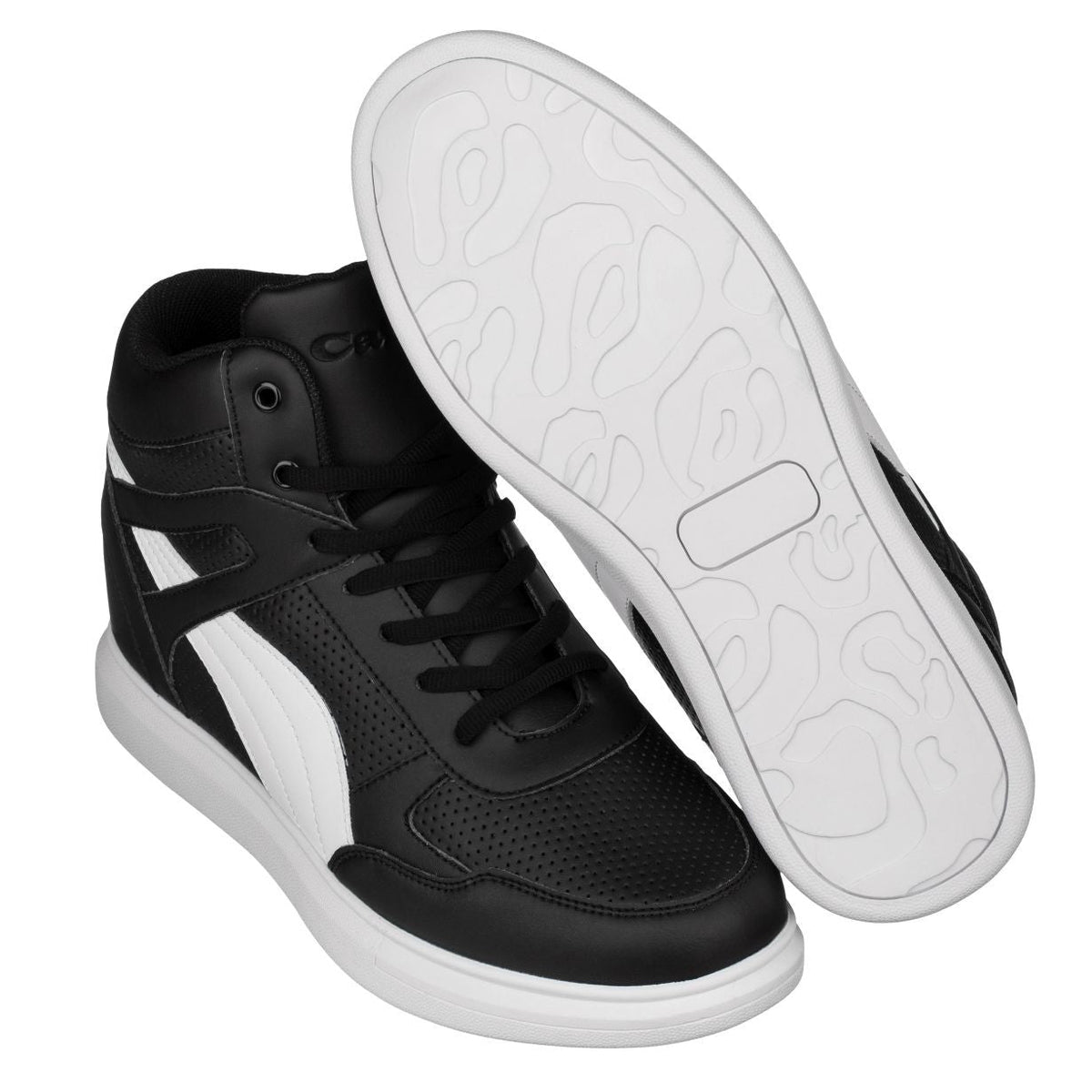 CALTO High-Top Sneaker Elevator Shoes - 3.8 Inches - H71901Sneakers / AthleticsTorqelo.com