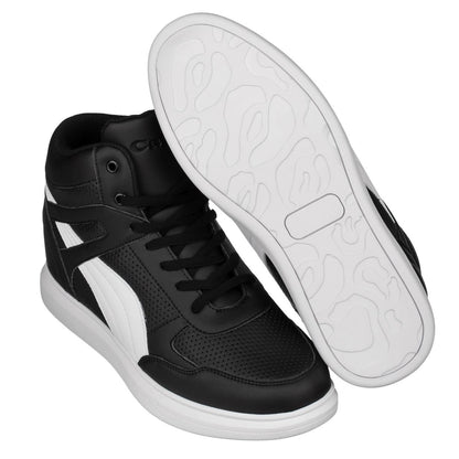 CALTO High-Top Sneaker Elevator Shoes - 3.8 Inches - H71901Sneakers / AthleticsTorqelo.com