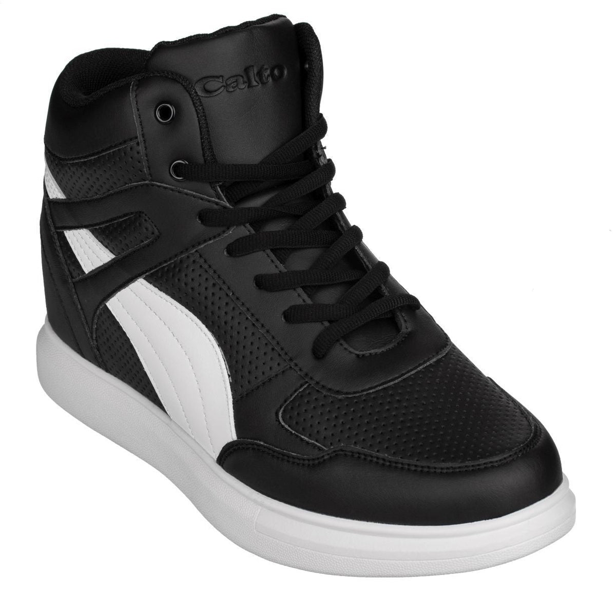 CALTO High-Top Sneaker Elevator Shoes - 3.8 Inches - H71901Sneakers / AthleticsTorqelo.com