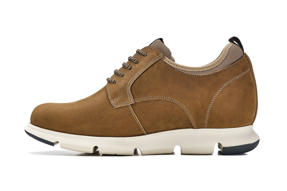 CALTO - J1200 - 3.3 Inches Taller (Tan Brown)CasualTorqelo.com