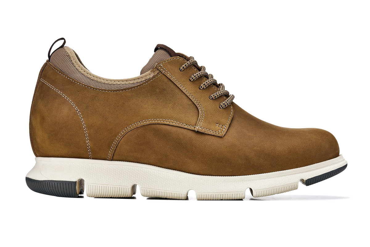 CALTO - J1200 - 3.3 Inches Taller (Tan Brown)CasualTorqelo.com