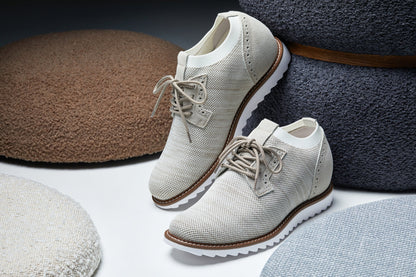 CALTO - J1505 - 3.2 Inches Taller (Cream)CasualTorqelo.com