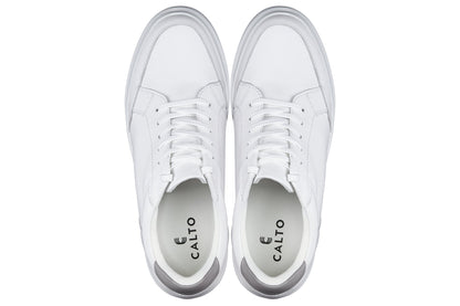 CALTO - J1561 - 2.6 Inches Taller (White/Grey)CasualTorqelo.com