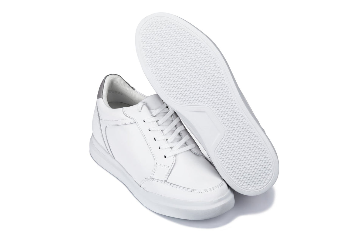 CALTO - J1561 - 2.6 Inches Taller (White/Grey)CasualTorqelo.com