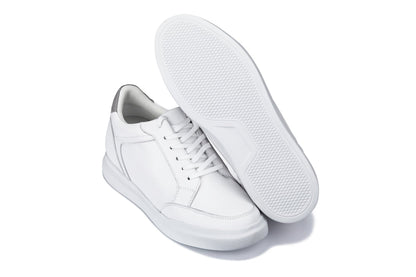 CALTO - J1561 - 2.6 Inches Taller (White/Grey)CasualTorqelo.com
