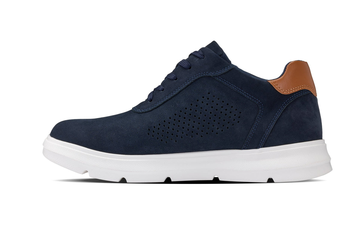 CALTO - J1582 - 2.6 Inches Taller (Navy) - Lightweight Casual WalkersCasualTorqelo.com