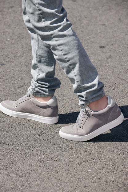CALTO - J1855 - 2.6 Inches Taller (Grey)CasualTorqelo.com