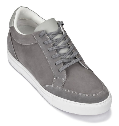 CALTO - J1855 - 2.6 Inches Taller (Grey)CasualTorqelo.com