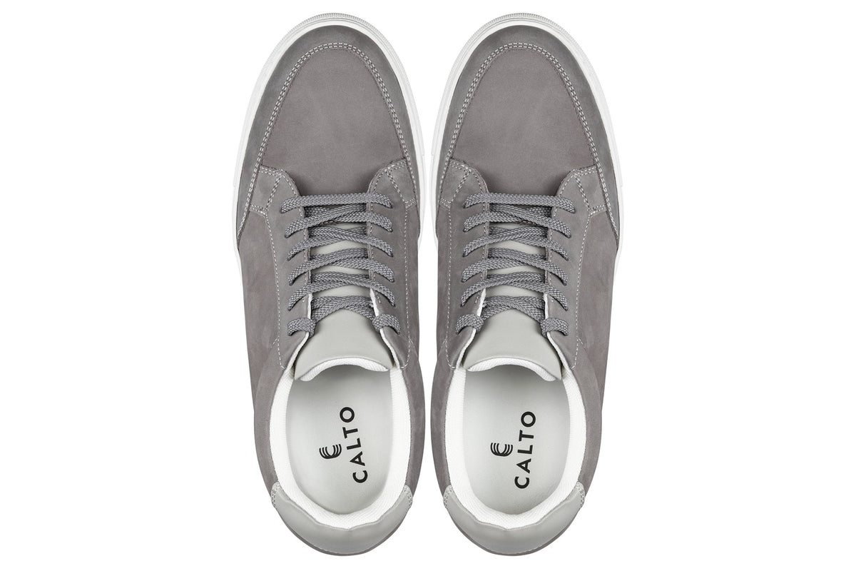 CALTO - J1855 - 2.6 Inches Taller (Grey)CasualTorqelo.com