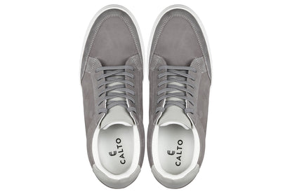 CALTO - J1855 - 2.6 Inches Taller (Grey)CasualTorqelo.com
