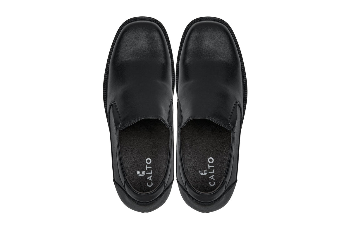 CALTO - K31714 - 3.6 Inches Taller (Black) - LightweightCasualTorqelo.com