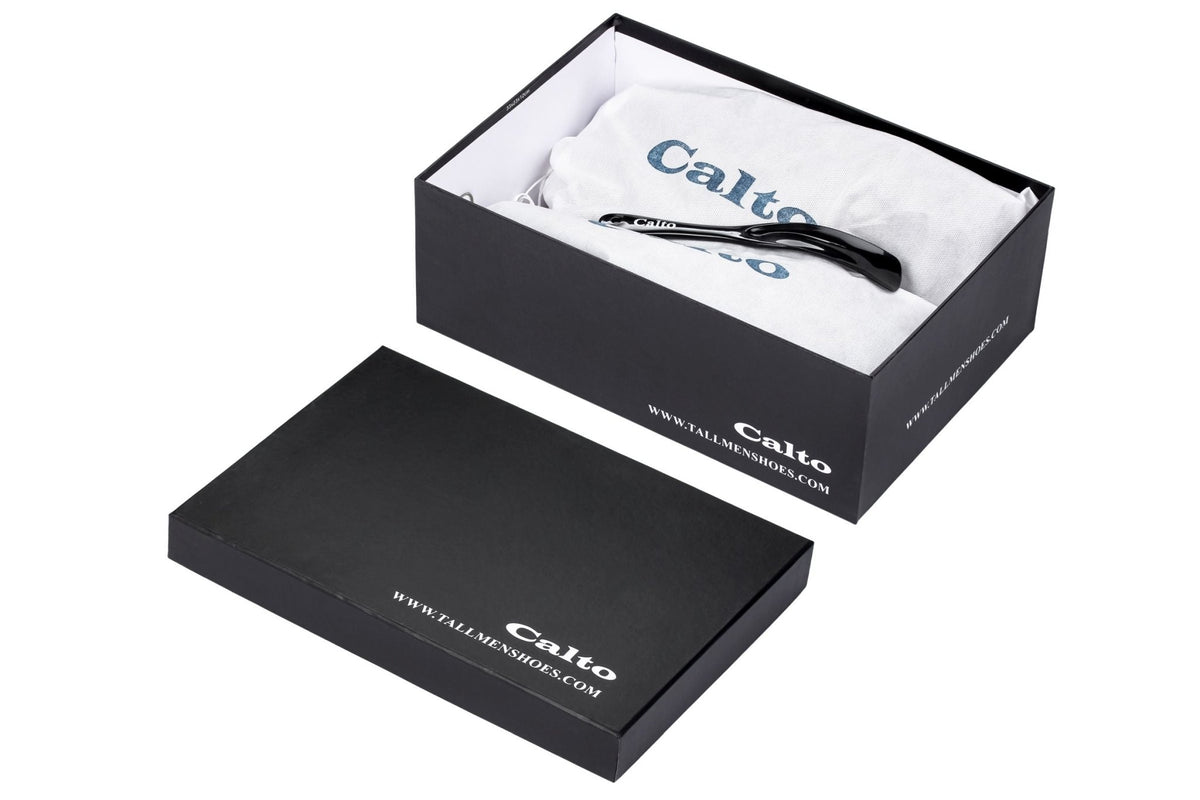 CALTO - K31714 - 3.6 Inches Taller (Black) - LightweightCasualTorqelo.com