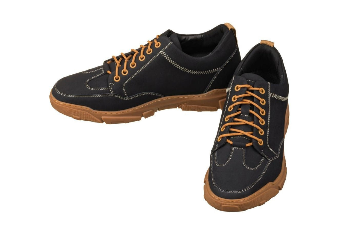 CALTO - K8025 - 2.8 Inches Taller (Black) - Hiking StyleCasualTorqelo.com