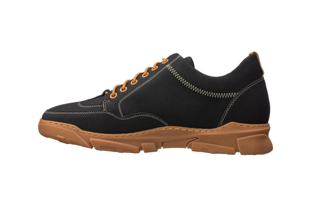 CALTO - K8025 - 2.8 Inches Taller (Black) - Hiking StyleCasualTorqelo.com