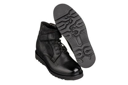 CALTO - K83114 - 3.2 Inches Taller (Black) - Casual BootsBootsTorqelo.com