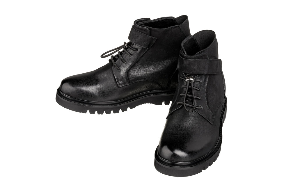 CALTO - K83114 - 3.2 Inches Taller (Black) - Casual BootsBootsTorqelo.com
