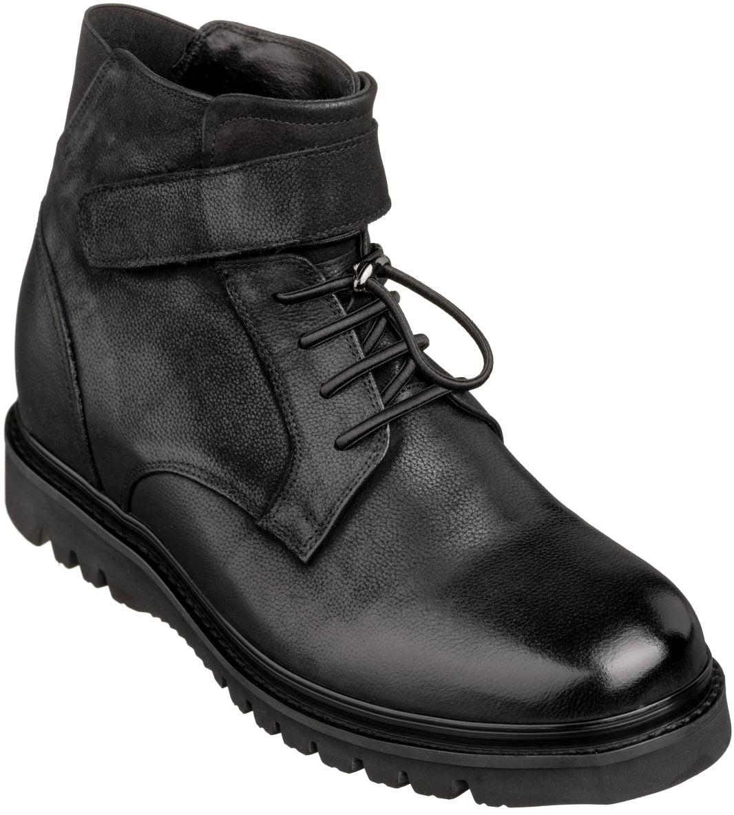 CALTO - K83114 - 3.2 Inches Taller (Black) - Casual BootsBootsTorqelo.com