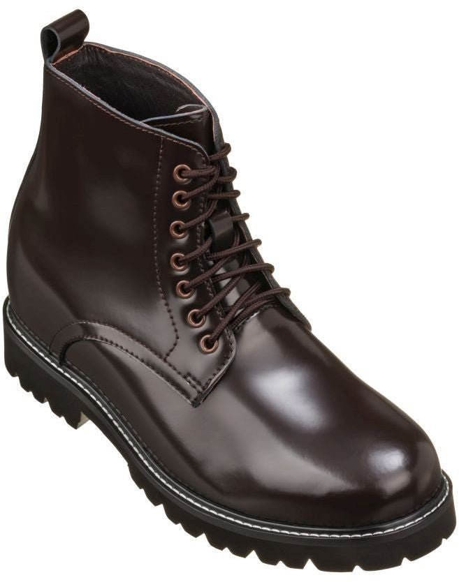 CALTO - K8711 - 3.3 Inches Taller (Dark Brown)BootsTorqelo.com