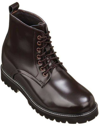 CALTO - K8711 - 3.3 Inches Taller (Dark Brown)BootsTorqelo.com