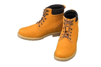 CALTO - K8821 - 3.2 Inches Taller (Nubuck Camel) - Work Style BootBootsTorqelo.com