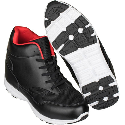 CALTO Leather High-Top Sneakers - Four Inches - G3332Sneakers / AthleticsTorqelo.com