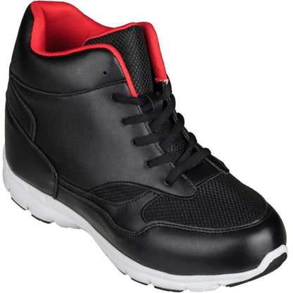 CALTO Leather High-Top Sneakers - Four Inches - G3332Sneakers / AthleticsTorqelo.com