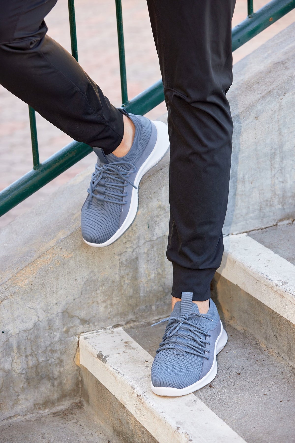 CALTO - Q133 - 2.4 Inches Taller (Light Slate Gray/White Sole) - Ultra Lightweight SneakersSneakers / AthleticsTorqelo.com