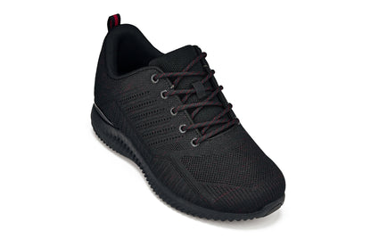 CALTO - Q211 - 2.6 Inches Taller (Black/Red) - Ultra LightweightSneakers / AthleticsTorqelo.com