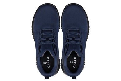 CALTO - Q217 - 2.4 Inches Taller (Navy/Grey) - Ultra LightweightSneakers / AthleticsTorqelo.com