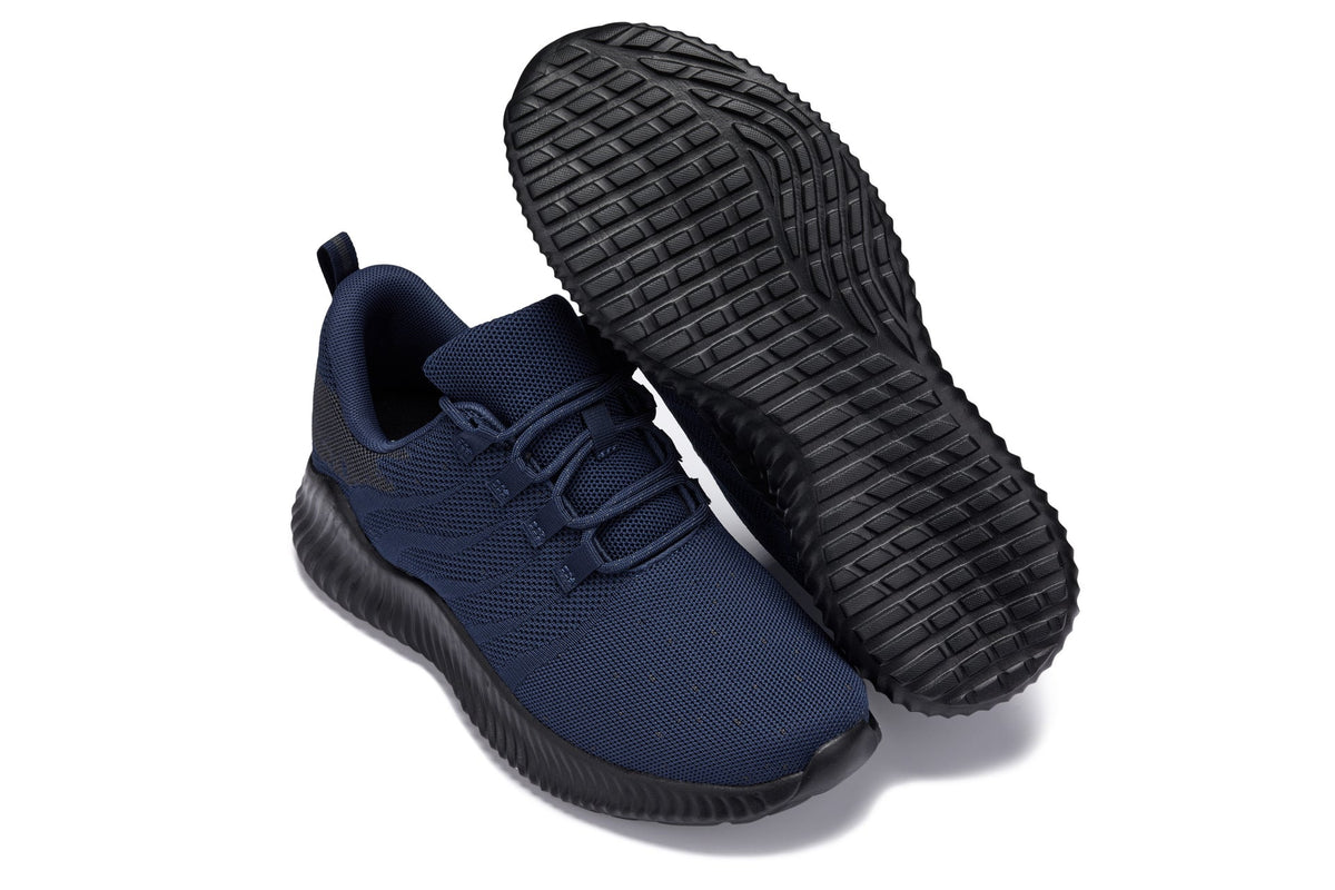 CALTO - Q217 - 2.4 Inches Taller (Navy/Grey) - Ultra LightweightSneakers / AthleticsTorqelo.com