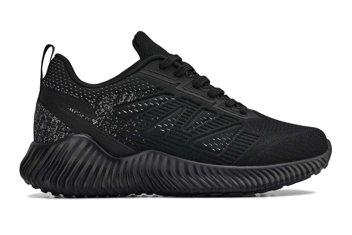 CALTO - Q220 - 2.6 Inches Taller (Noir/Cement) - Lightweight Sporty SneakersSneakers / AthleticsTorqelo.com