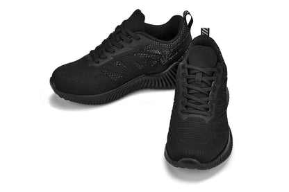 CALTO - Q220 - 2.6 Inches Taller (Noir/Cement) - Lightweight Sporty SneakersSneakers / AthleticsTorqelo.com