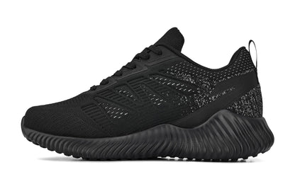 CALTO - Q220 - 2.6 Inches Taller (Noir/Cement) - Lightweight Sporty SneakersSneakers / AthleticsTorqelo.com