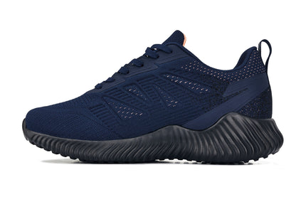 CALTO - Q222 - 2.6 Inches Taller (Navy/Coral) - Lightweight Sporty SneakersSneakers / AthleticsTorqelo.com