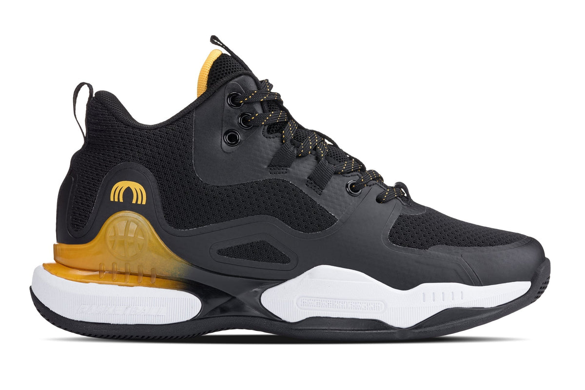 CALTO - Q391 - 3 Inches Taller (Black/Orange) - Basketball High-Top SneakersSneakers / AthleticsTorqelo.com