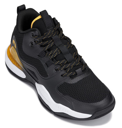 CALTO - Q391 - 3 Inches Taller (Black/Orange) - Basketball High-Top SneakersSneakers / AthleticsTorqelo.com