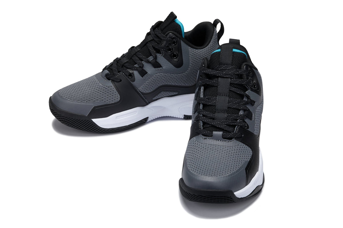 CALTO - Q392 - 3 Inches Taller (Gray/Orange) - Basketball High-Top SneakersSneakers / AthleticsTorqelo.com