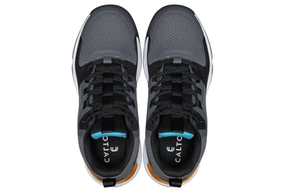 CALTO - Q392 - 3 Inches Taller (Gray/Orange) - Basketball High-Top SneakersSneakers / AthleticsTorqelo.com